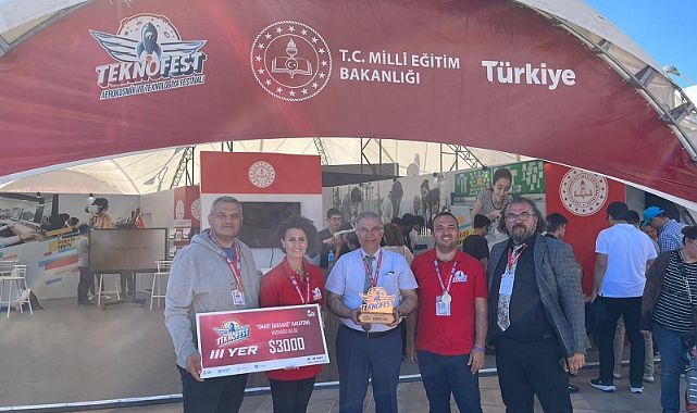 Azerbaycan'da Düzenlenen TEKNOFEST'ten İzmir'e Ödül