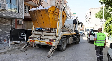 Buca’da yaz aylarına özel moloz hizmeti