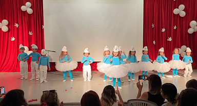 Bilgiç'li öğrenciler izleyenleri hayran bıraktı