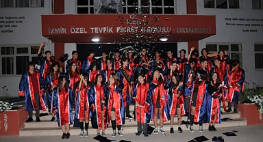 Özel Tevfik Fikret İlköğretim Kurumu 35 Öğrencisini Liseye Uğurladı