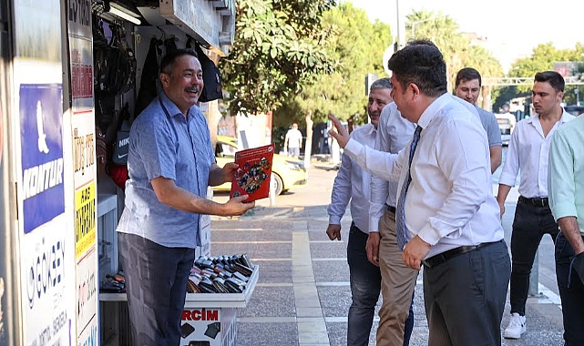 Başkan Kılıç’tan bayram öncesi esnaf ziyareti