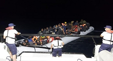 Çeşme’de düzensiz göçmen operasyonu!