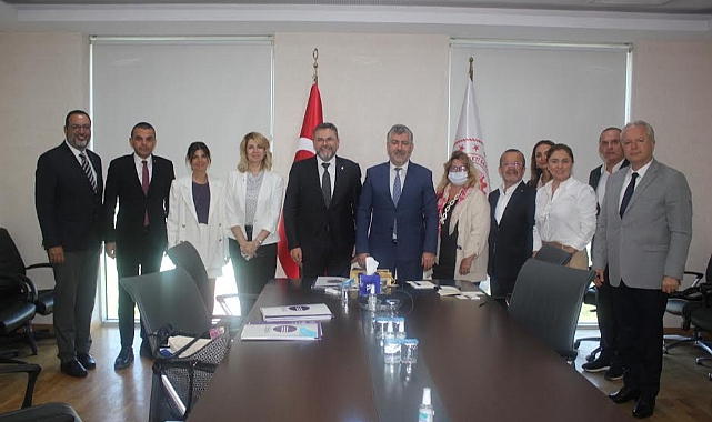 Karabağlı, Sanayi ve Teknoloji Bakan Yardımcısı ile görüştü