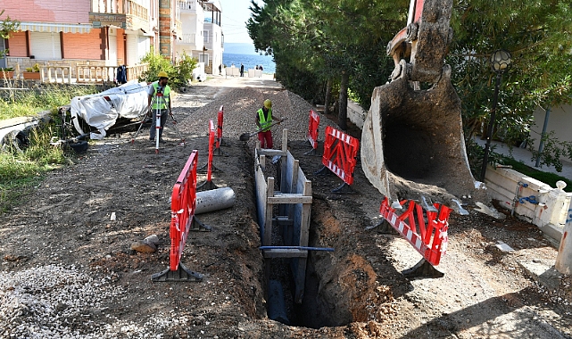 Menderes'te altyapı atağı