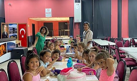 Milas Belediyesi okul öncesi kursları devam ediyor