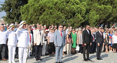 Büyük Zaferin 100. yıldönümü Foça'da coşkuyla kutlandı