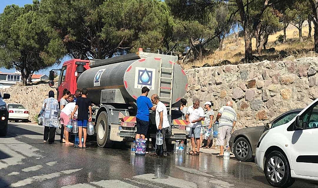 Dikili’de 4 gündür su yok!