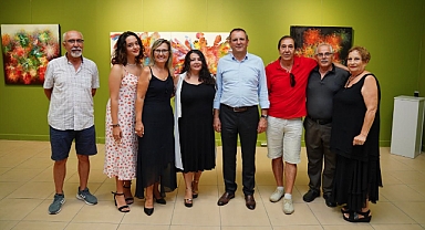 Dilşad Atasoy'dan Ayvalık'ta resim sergisi 