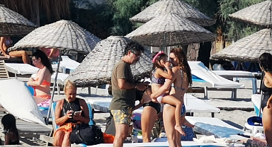 Kızları için Çeşme’de buluştular