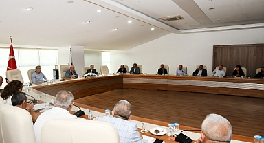 540 hektarın planları muhtarlarla değerlendirildi