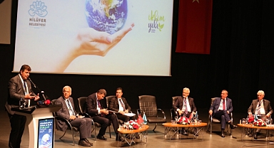 Başkan Tugay, Bursa'da iklim zirvesine katıldı: 