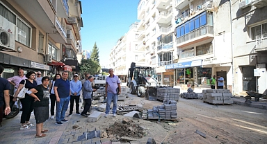 Batur’dan sokak yenileme çalışmalarına yerinde inceleme