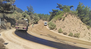 Büyükşehir Datça- Yaka’da Asfalt Çalışmasını Tamamladı