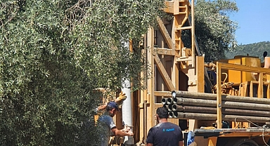 Büyükşehir, Milas Kemikler Mahallesine yeni su kaynağı sağlıyor