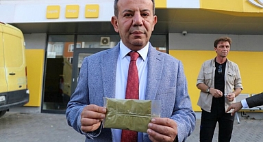 CHP'li Tanju Özcan HDP Genel Merkezi'ne kına gönderdi!