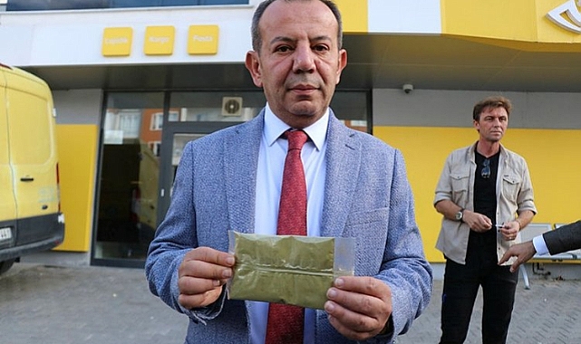 CHP'li Tanju Özcan HDP Genel Merkezi'ne kına gönderdi!