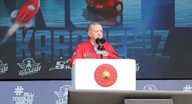 Cumhurbaşkanı Erdoğan:“Yunanistan'a tek cümlemiz var; İzmir'i unutma.”