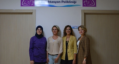 EÜTF Çocuk Hastanesinde anne sütünün önemine dikkat çekildi