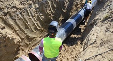 Foça Bağarası’nın kanalizasyon sorunu çözülüyor