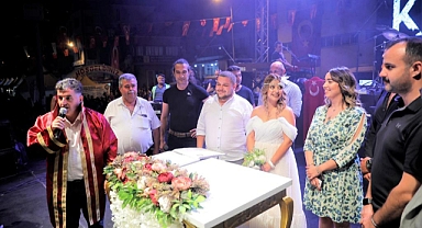 Hasat Festivali'nde nikah sürprizi