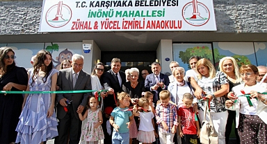 Karşıyaka’da Zühal & Yücel İzmirli Anaokulu açıldı