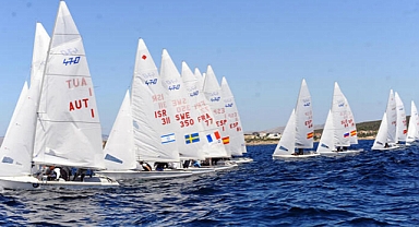 Yelkende 470 Avrupa Şampiyonası Çeşme'de