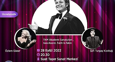 Zeki Müren şarkıları Karşıyaka'da söylenecek