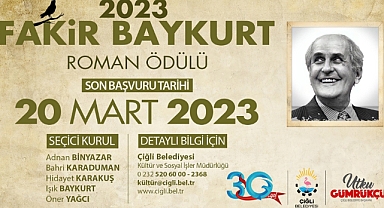 2023 Fakir Baykurt Roman Ödülü için geri sayım başladı