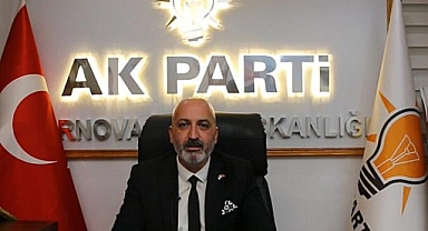  AKP Bornova İlçe Başkanı Veysel Güldoğan'dan 29 Ekim kutlaması 