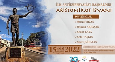 Aristonikos İsyanı Çiğli’de konuşulacak