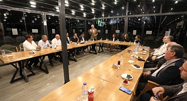 Başkan Engin, muhtarları ağırladı 