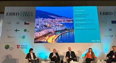 Başkan Soyer Viyana’da EBRD Yeşil Şehirler konferansında konuştu
