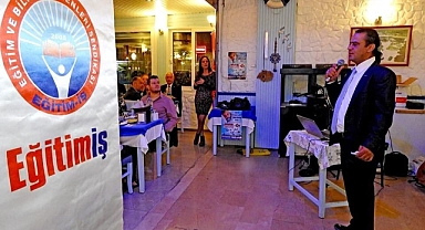 Çeşme Eğitim İş'ten kuruluş ve Cumhuriyet yemeği 