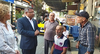 CHP Konak İlçe Başkanlığı esnaflarla buluşmaya devam ediyor
