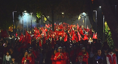 Cumhuriyetimizin 99. yılı Ödemiş’te coşkuyla kutlandı 