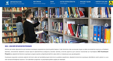 DEÜ'den yeni öğrenciler için oryantasyon programı