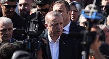 Erdoğan maden faciasının yaşandığı bölgeye gitti