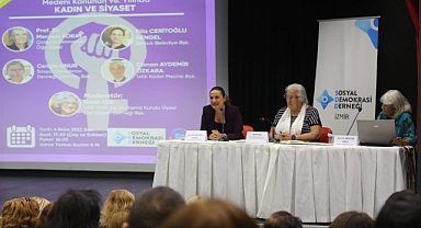 Kadınlar İzmir'den seslendi: Özgürlüklerimizden vazgeçmiyoruz