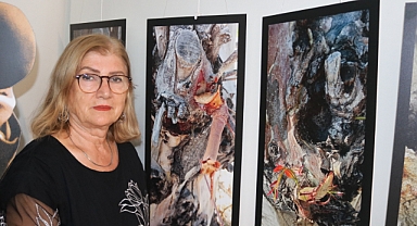 Ressam Leyla Buhara'dan İlginç Sergi