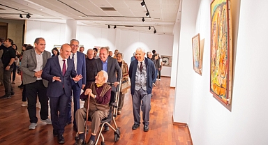 “Şövaleden Tuvale Akan Yüzler” sergisi AASSM’de açıldı