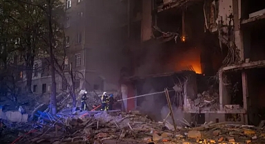 Ukrayna patlama sesleriyle uyandı: Kiev'de 3 patlama 