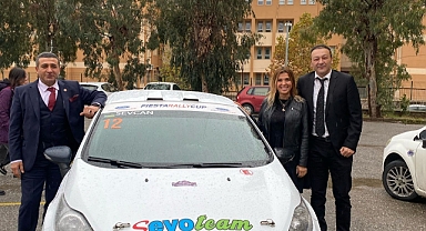 Agah Efendi'de rallicilerden öğrencilere trafik eğitimi