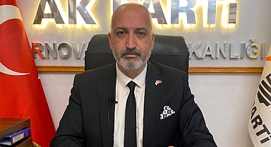 AKP Bornova'dan alt yapı sorununa mizahi gönderme