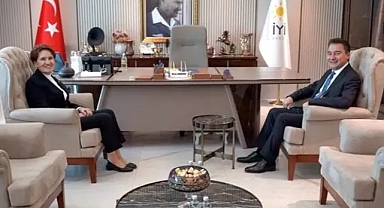 Babacan, Akşener'i ziyaret etti