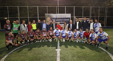 Basın Ligi’nde ilk vuruş yapıldı 