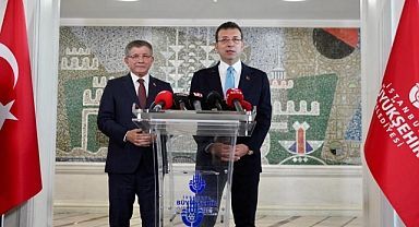 Davutoğlu'ndan İmamoğlu ziyareti