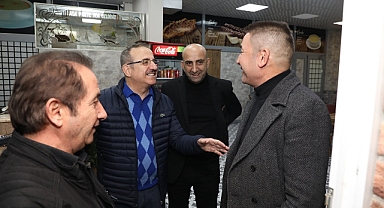 AKP İl Başkanı Sürekli, Çiğli'de alana indi 