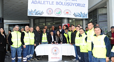 Balçova’da yeni yıl, işçiye maaş zammı ile geldi