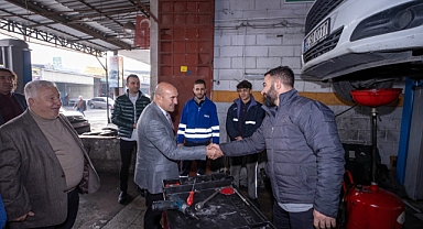 Başkan Soyer’den Buca 6. Sanayi Sitesi’ne ziyaret