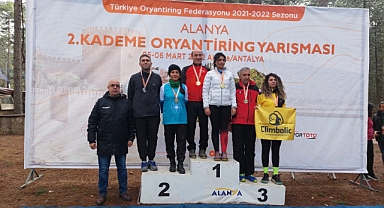 Bostanlıspor Oryantiring’de 2 Türkiye Şampiyonluğu elde etti